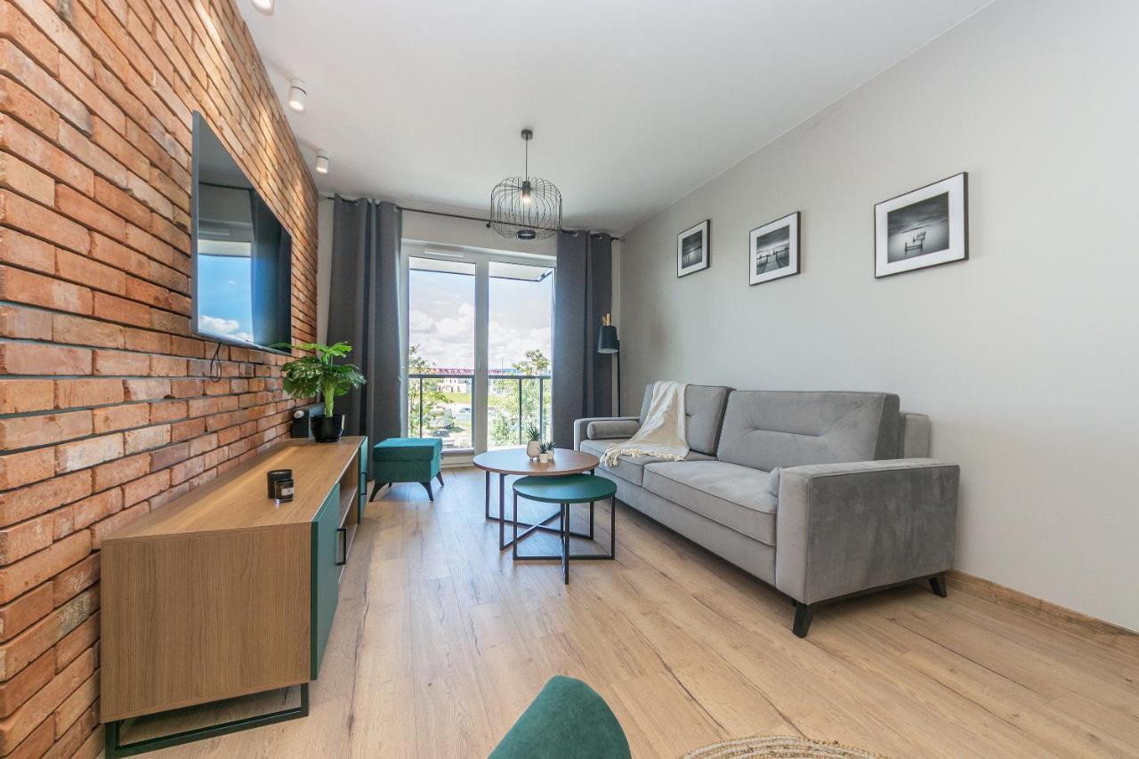 Glow Apartments, Apartamenty Nowa Letnica 格但斯克 外观 照片