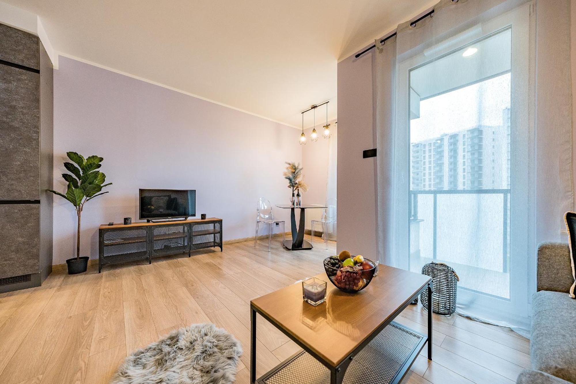 Glow Apartments, Apartamenty Nowa Letnica 格但斯克 外观 照片