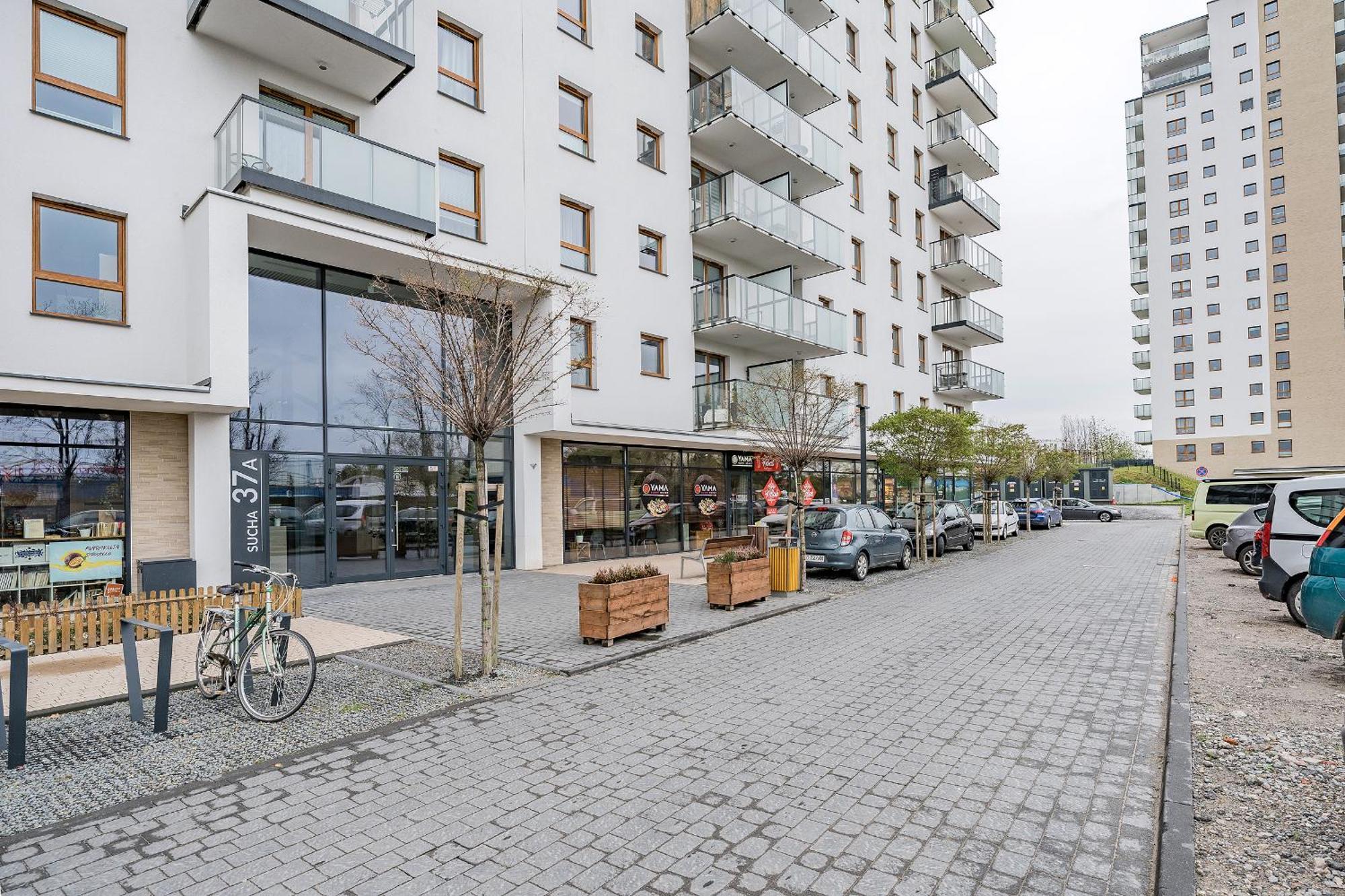Glow Apartments, Apartamenty Nowa Letnica 格但斯克 外观 照片