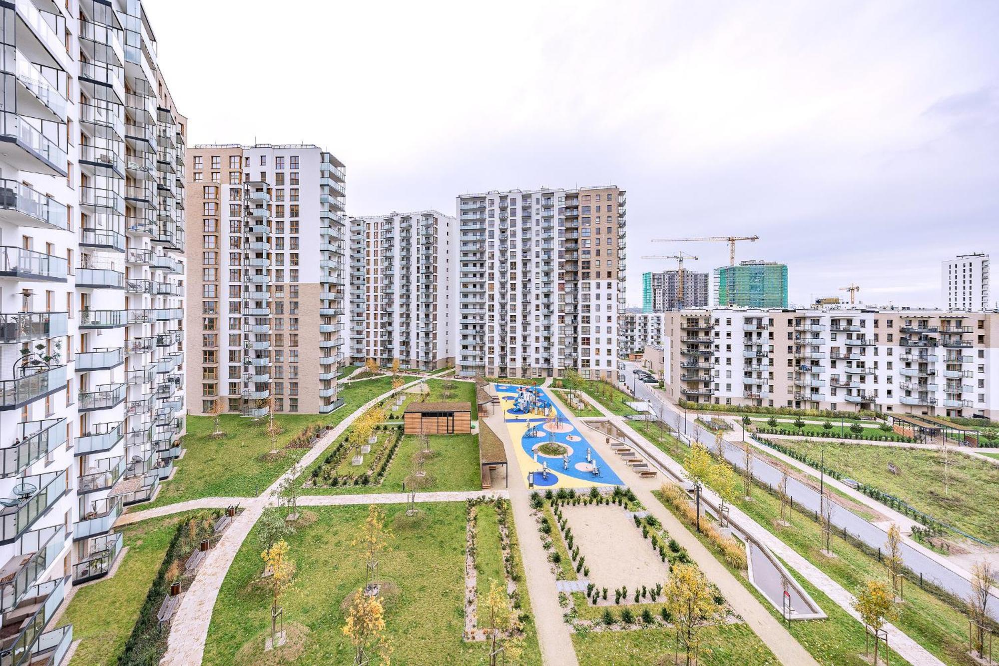 Glow Apartments, Apartamenty Nowa Letnica 格但斯克 外观 照片