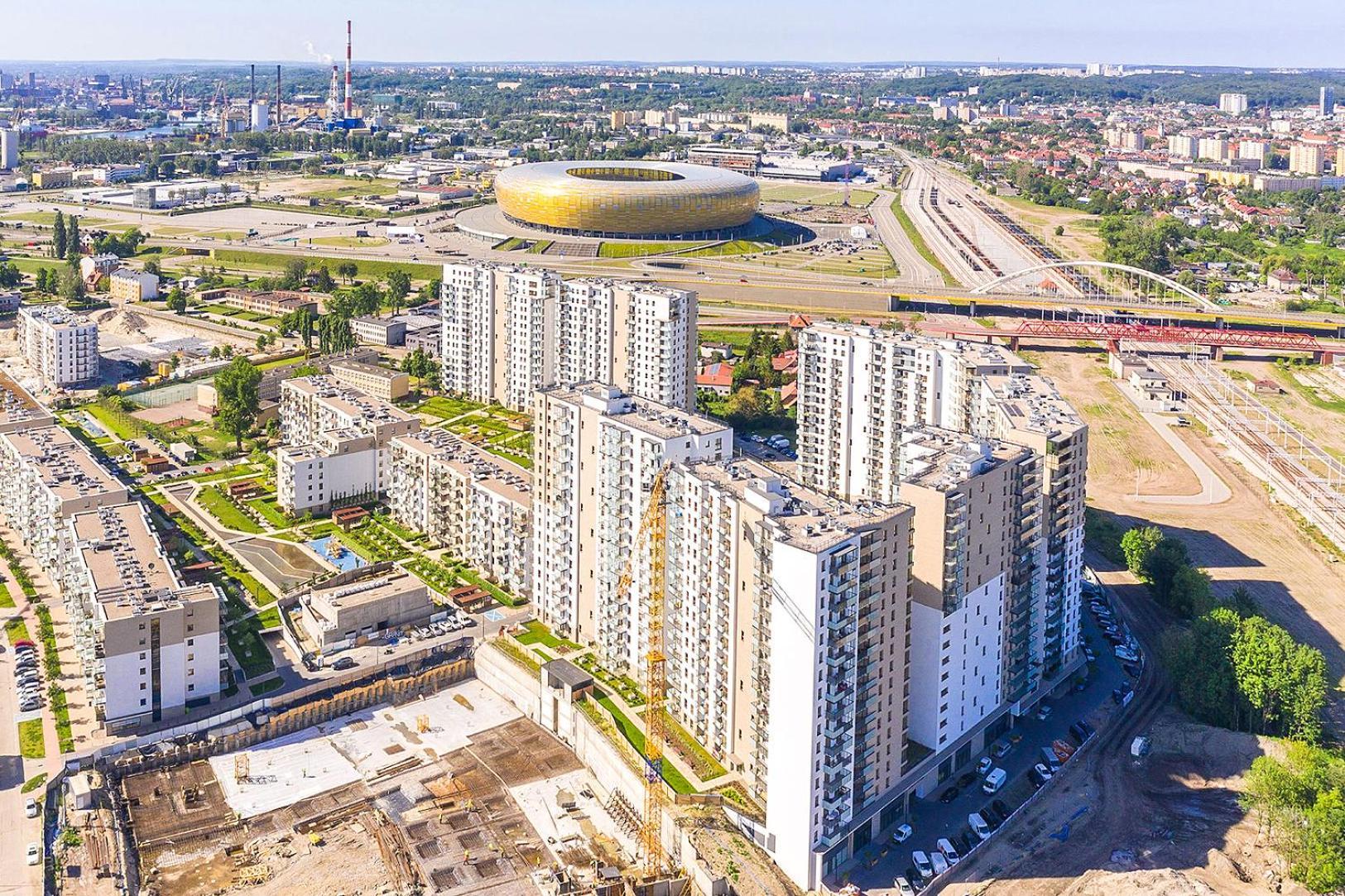 Glow Apartments, Apartamenty Nowa Letnica 格但斯克 外观 照片