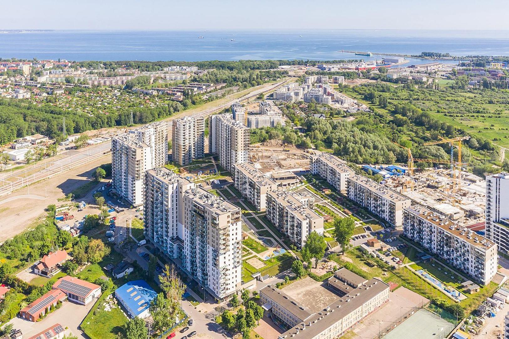 Glow Apartments, Apartamenty Nowa Letnica 格但斯克 外观 照片