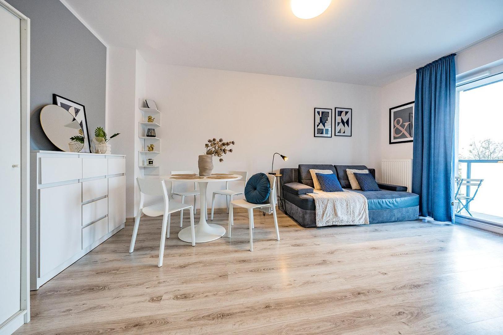 Glow Apartments, Apartamenty Nowa Letnica 格但斯克 外观 照片