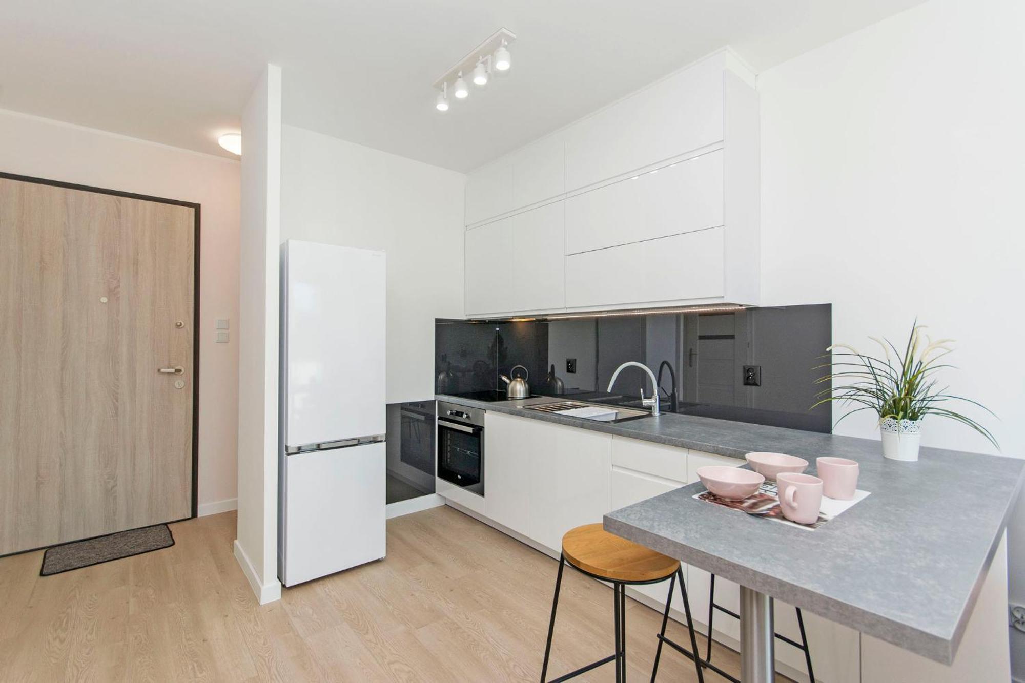 Glow Apartments, Apartamenty Nowa Letnica 格但斯克 外观 照片