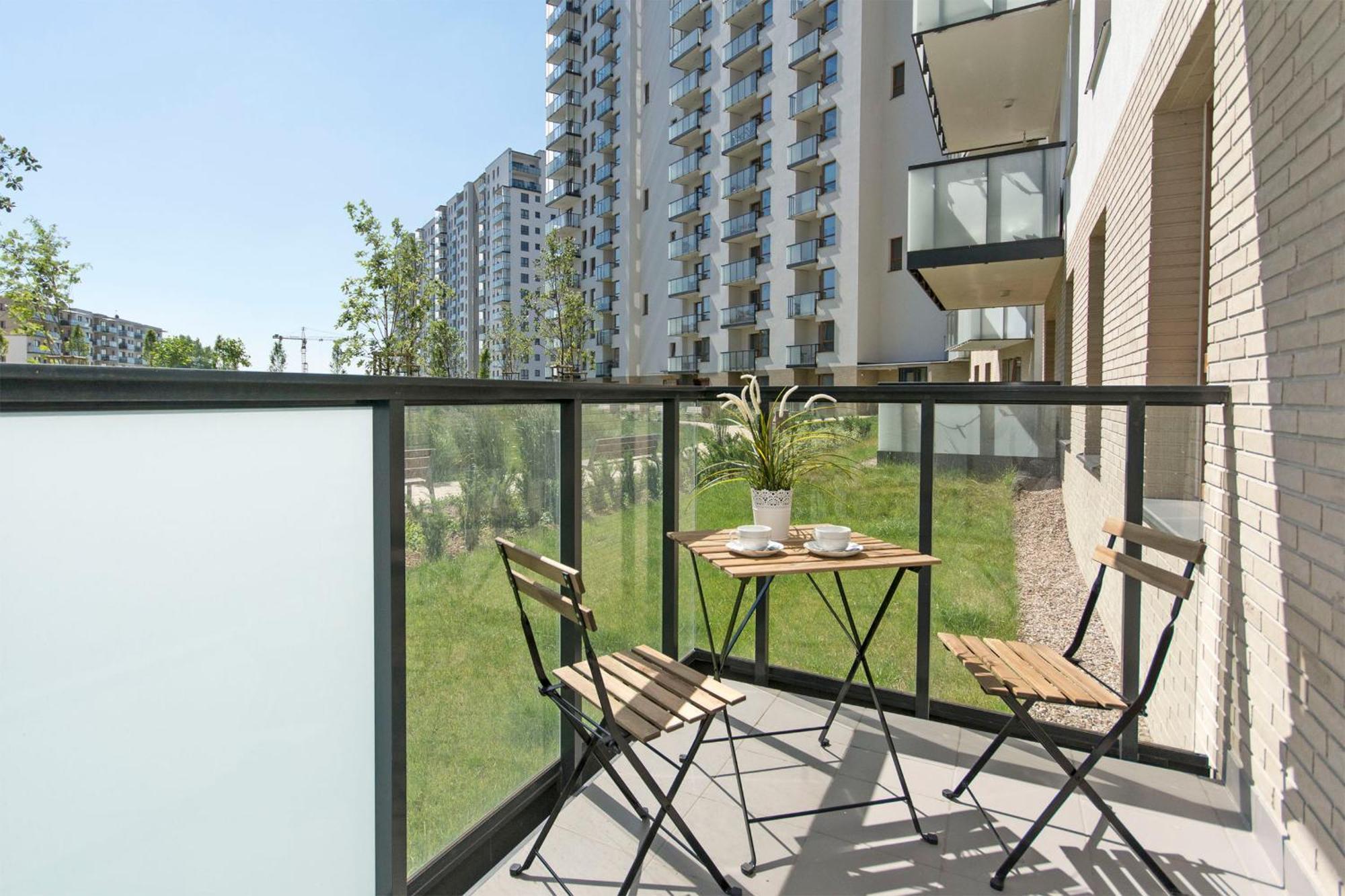 Glow Apartments, Apartamenty Nowa Letnica 格但斯克 外观 照片