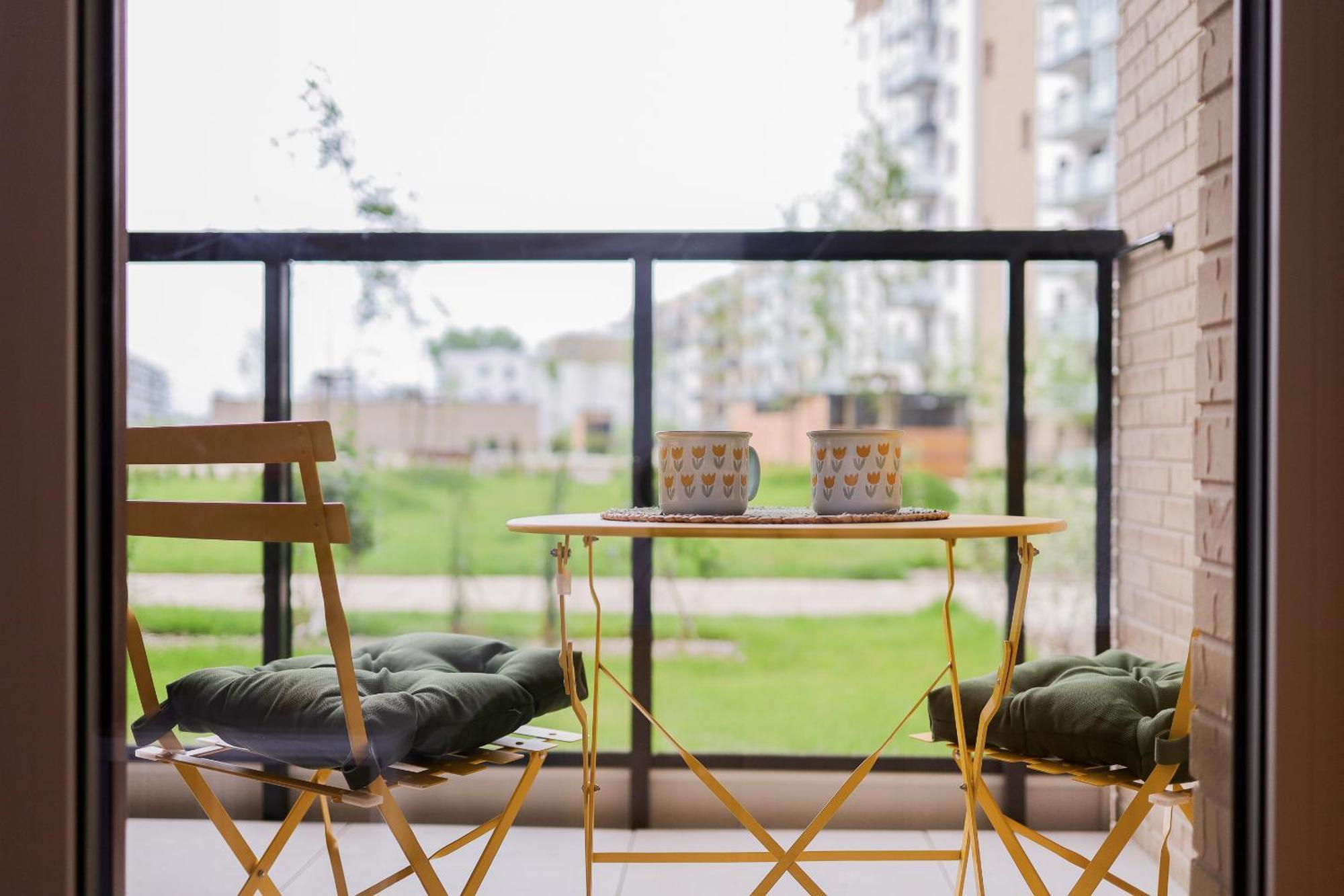 Glow Apartments, Apartamenty Nowa Letnica 格但斯克 外观 照片
