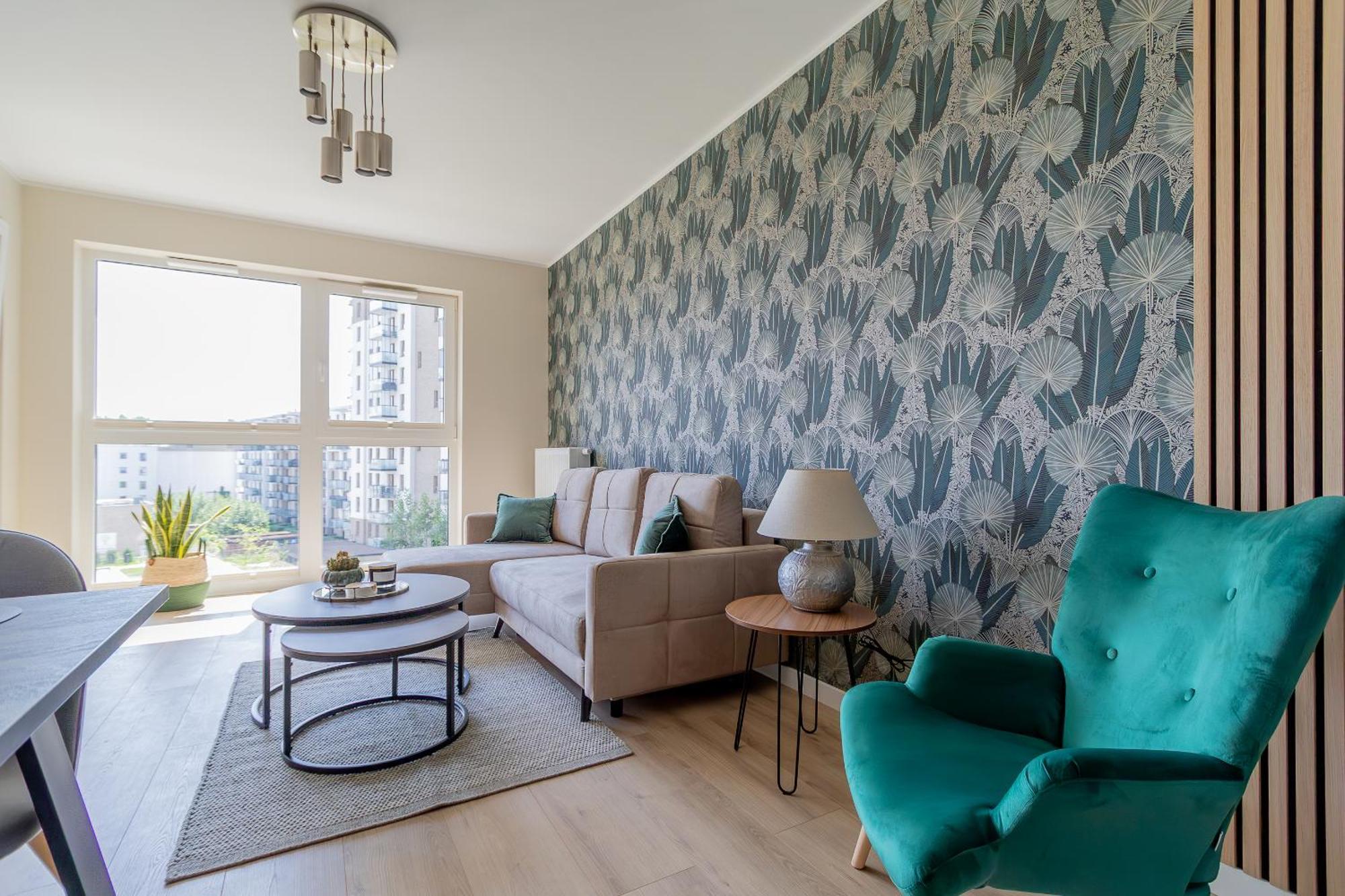 Glow Apartments, Apartamenty Nowa Letnica 格但斯克 外观 照片