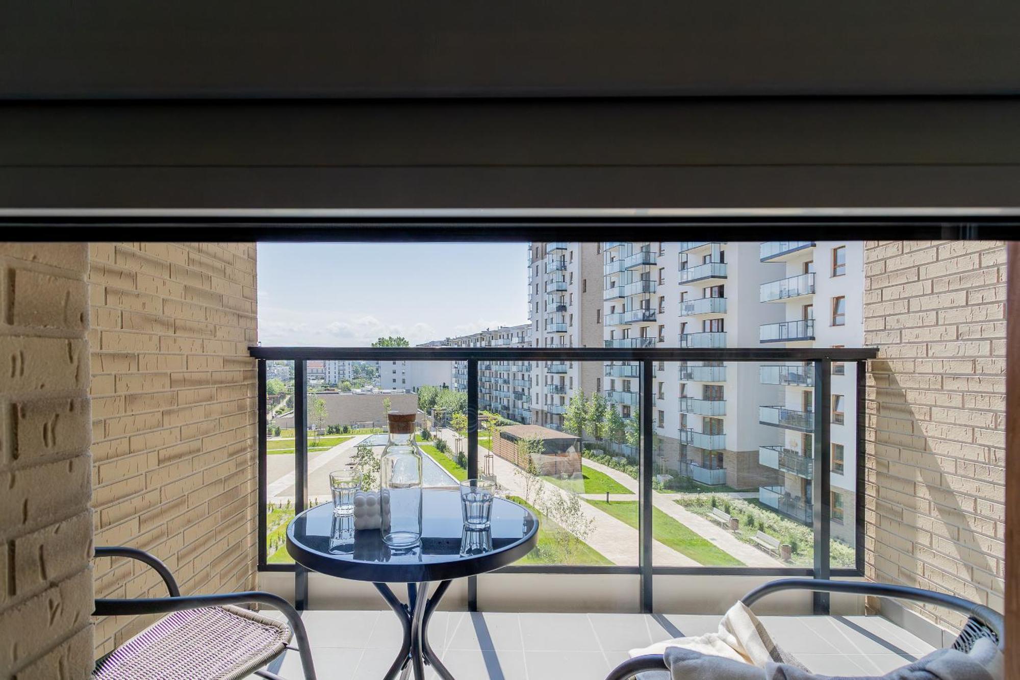 Glow Apartments, Apartamenty Nowa Letnica 格但斯克 外观 照片