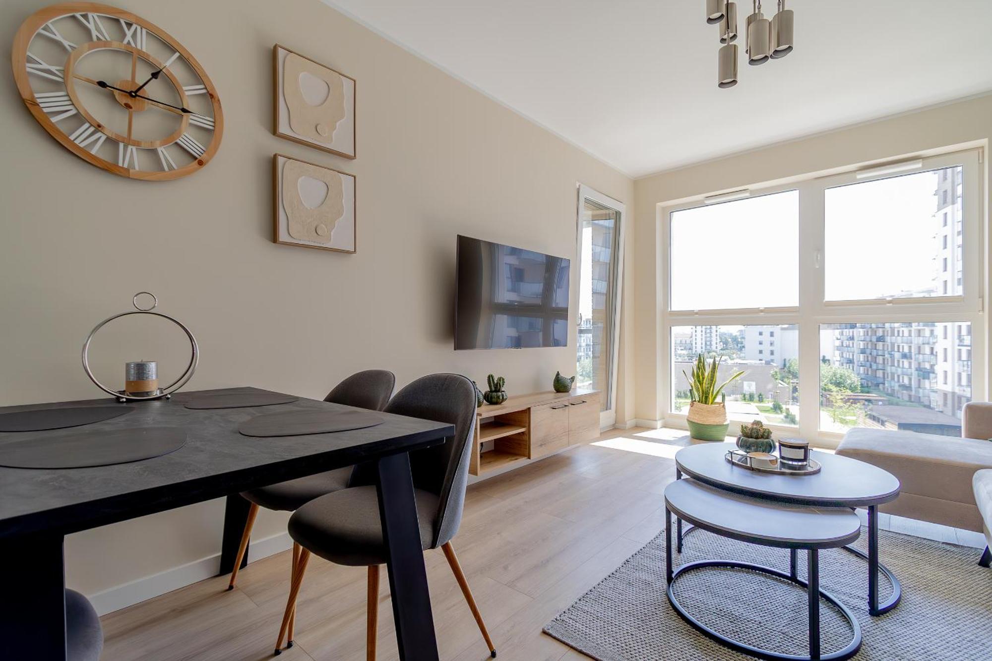Glow Apartments, Apartamenty Nowa Letnica 格但斯克 外观 照片