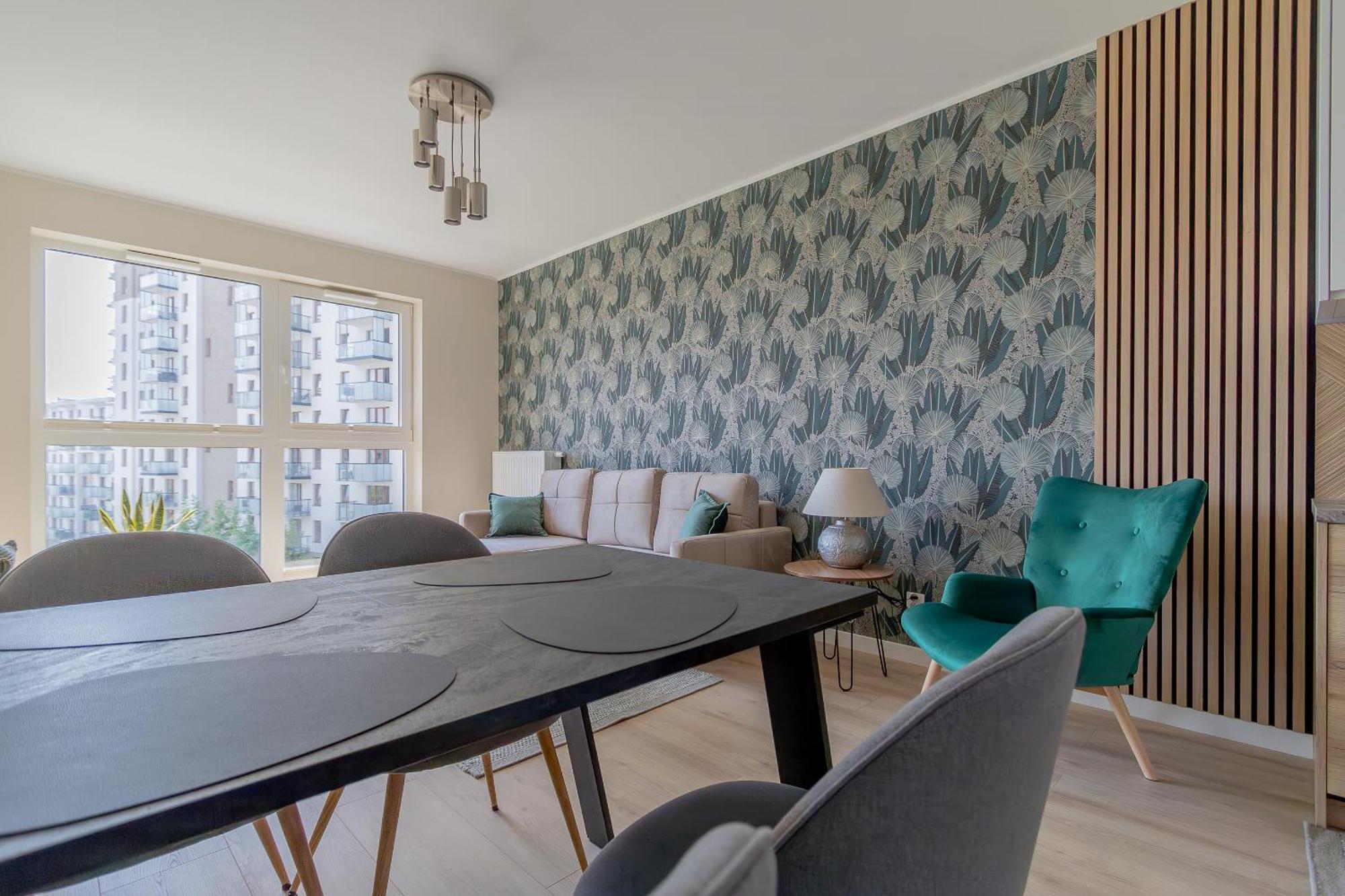 Glow Apartments, Apartamenty Nowa Letnica 格但斯克 外观 照片